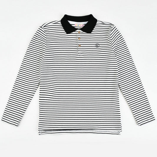 L.S Striped Polo Shirt