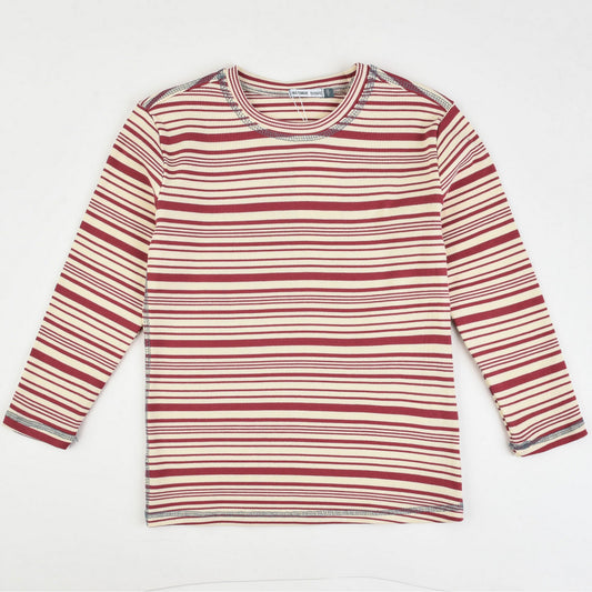 3/4 Sleeve Striped Shirt