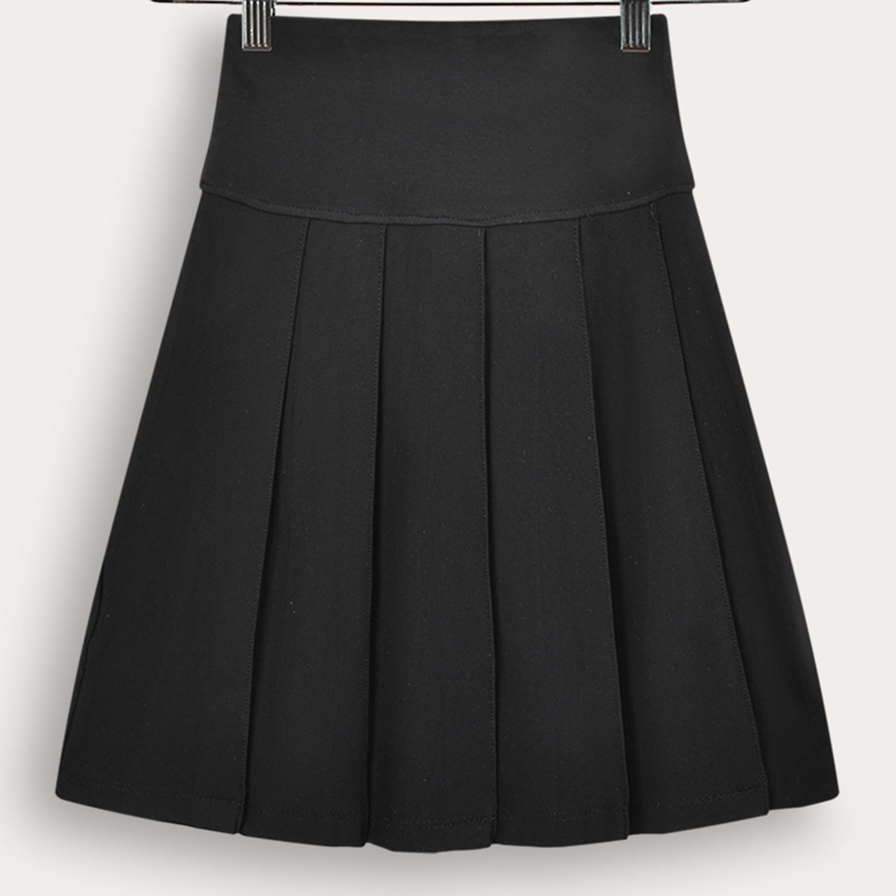 Panel Pleated Skirt