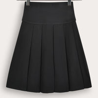 Panel Pleated Skirt