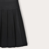 Panel Pleated Skirt
