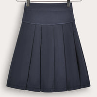 Panel Pleated Skirt