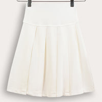 Panel Pleated Skirt