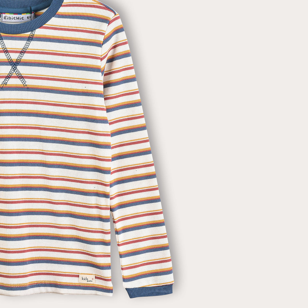 Boys LS Striped Tshirt