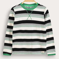 Boys LS Striped Tshirt