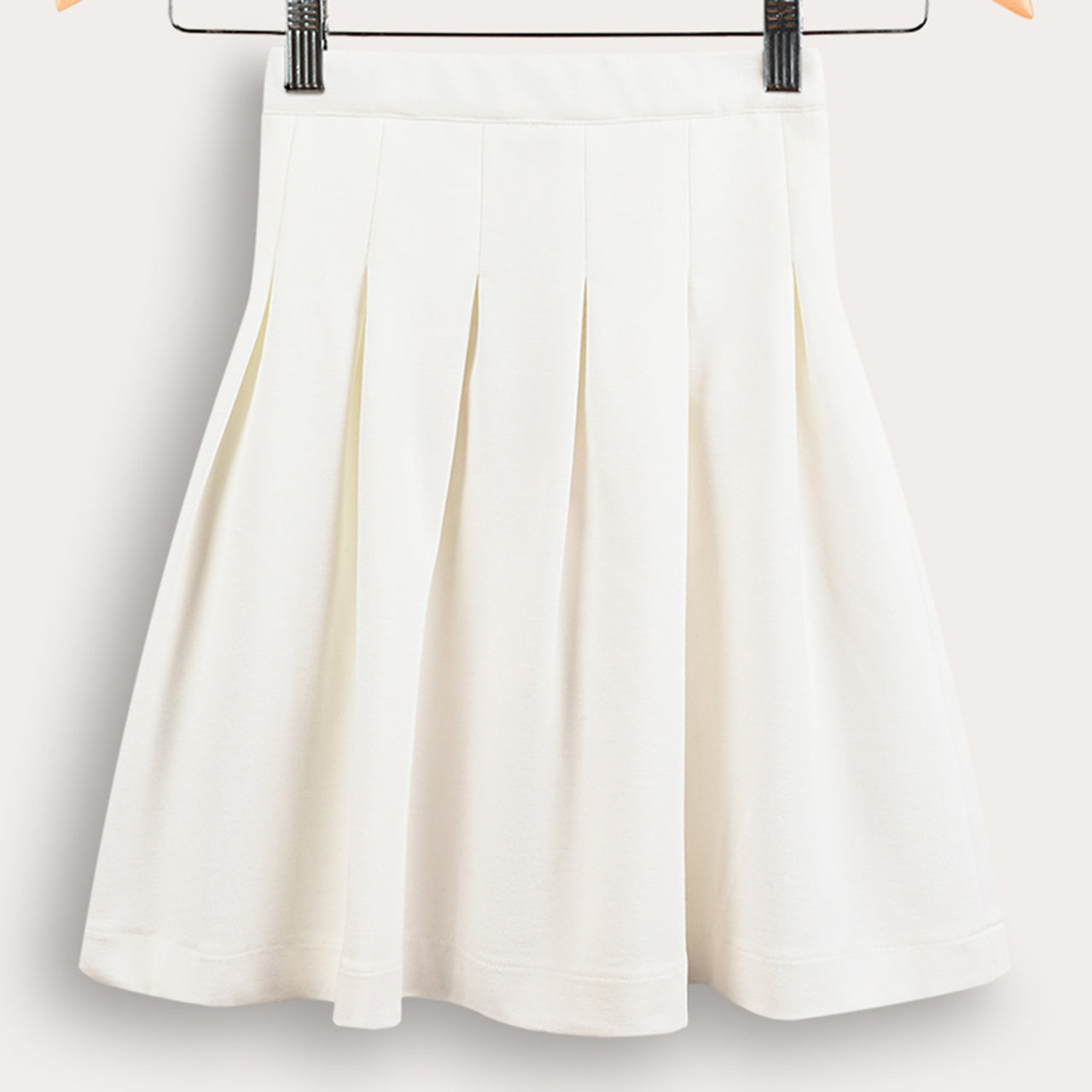 Jersey Pleated Skirt
