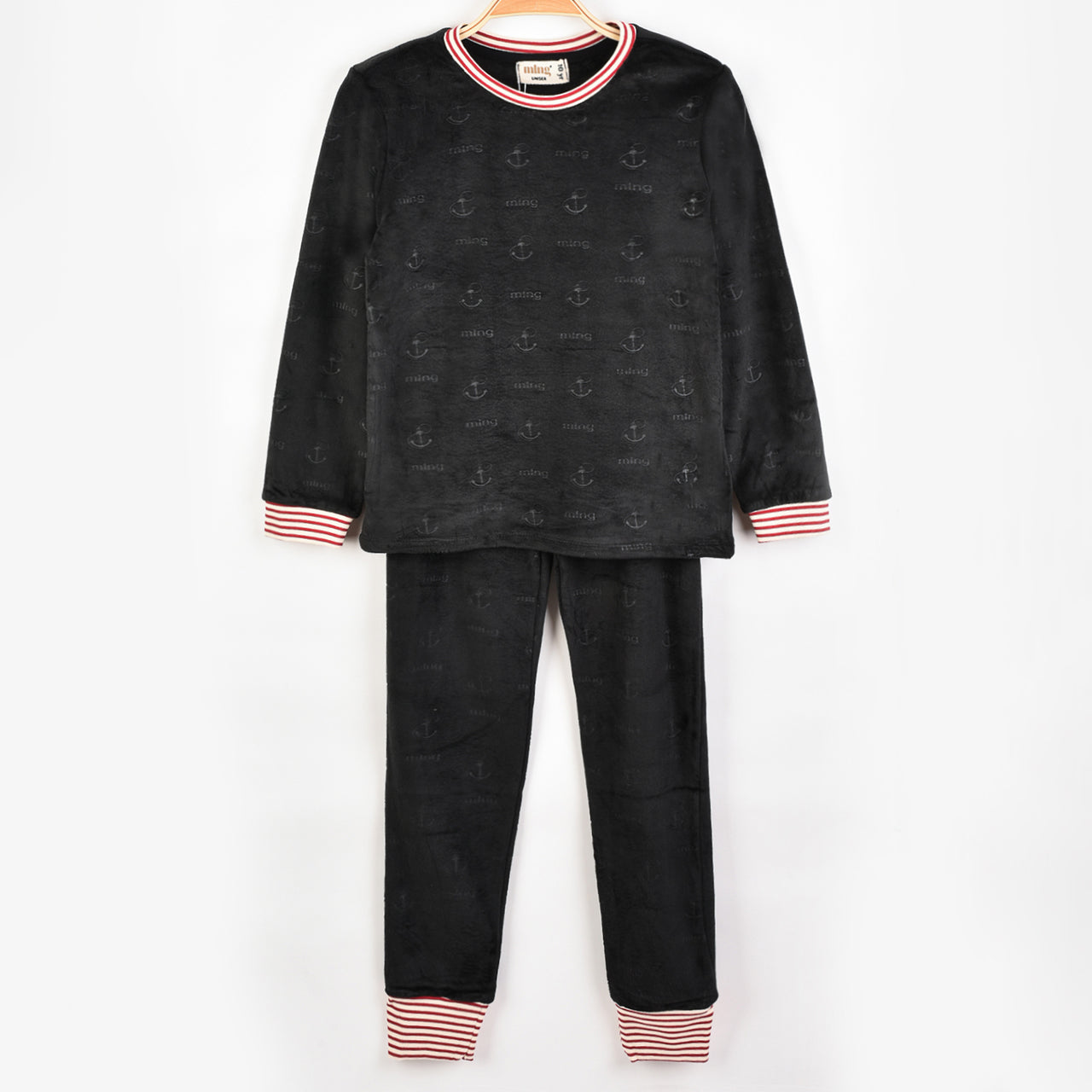 Melange Velour PJ Set