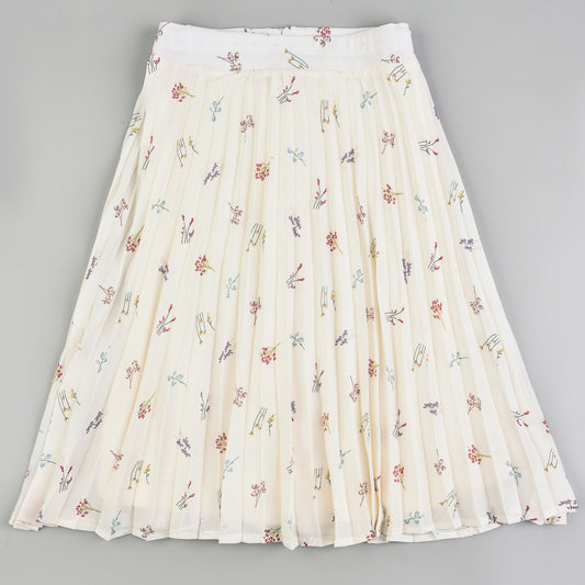 Floral Fleece Skirt