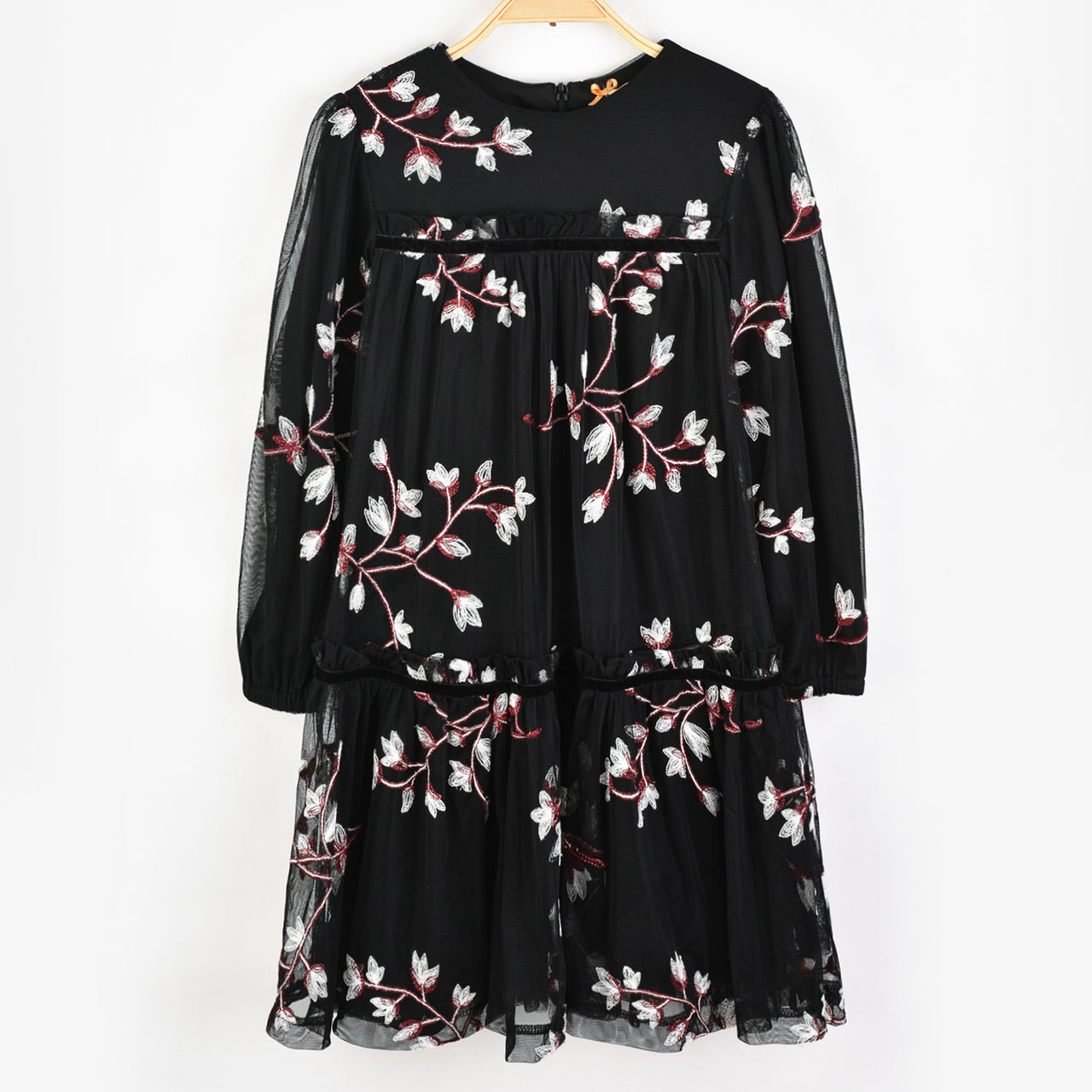 Floral Mesh Dress Kidichic Floral Mesh Dress Kidichic