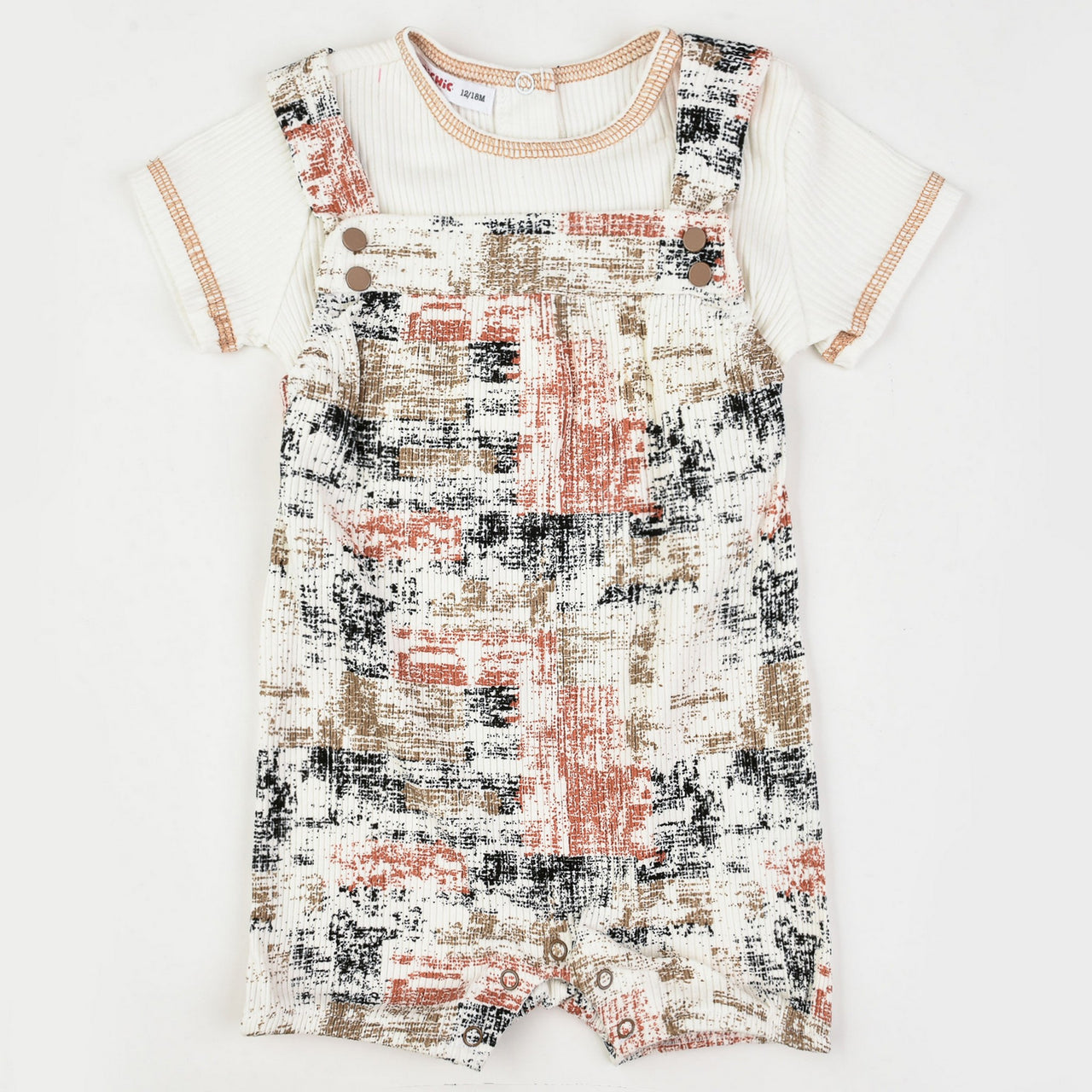 Rib Print Overall