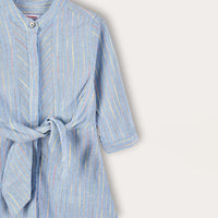 Woven Striped Dress