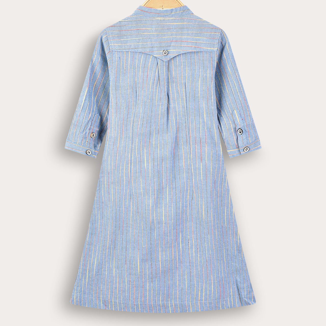 Woven Striped Dress