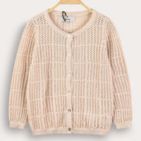 Melange Knit Cardigan