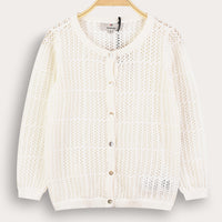 Melange Knit Cardigan