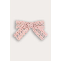 Crochet Bow Clip