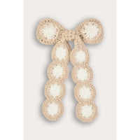 Crochet Bow Clip