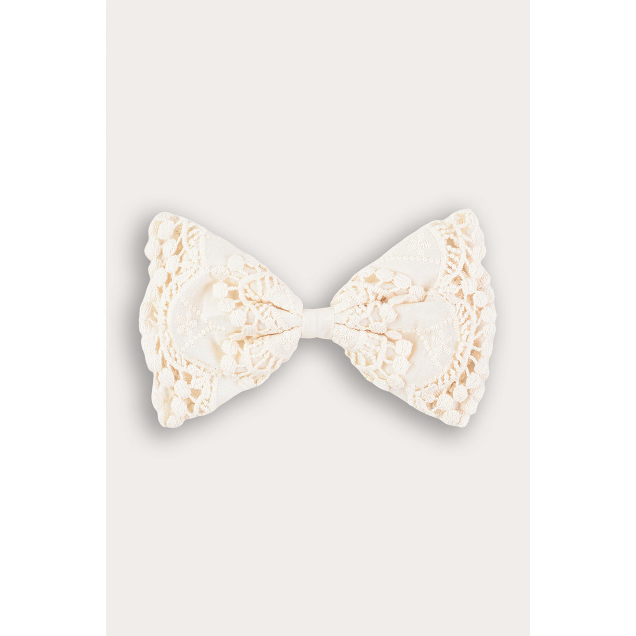 Lace Vintage Bow Clip