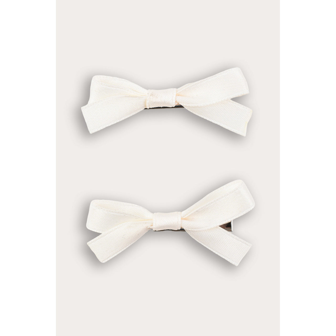 2PK Satin Mini Bow Clip