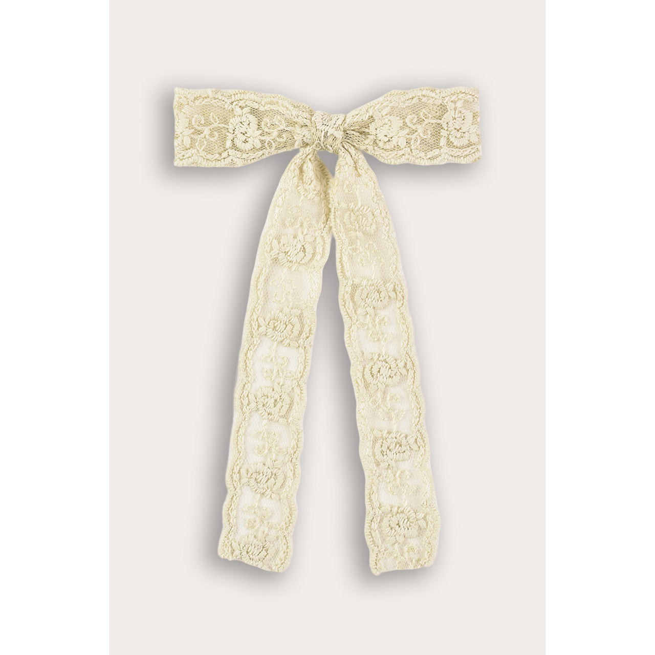 Lace Long Bow Clip