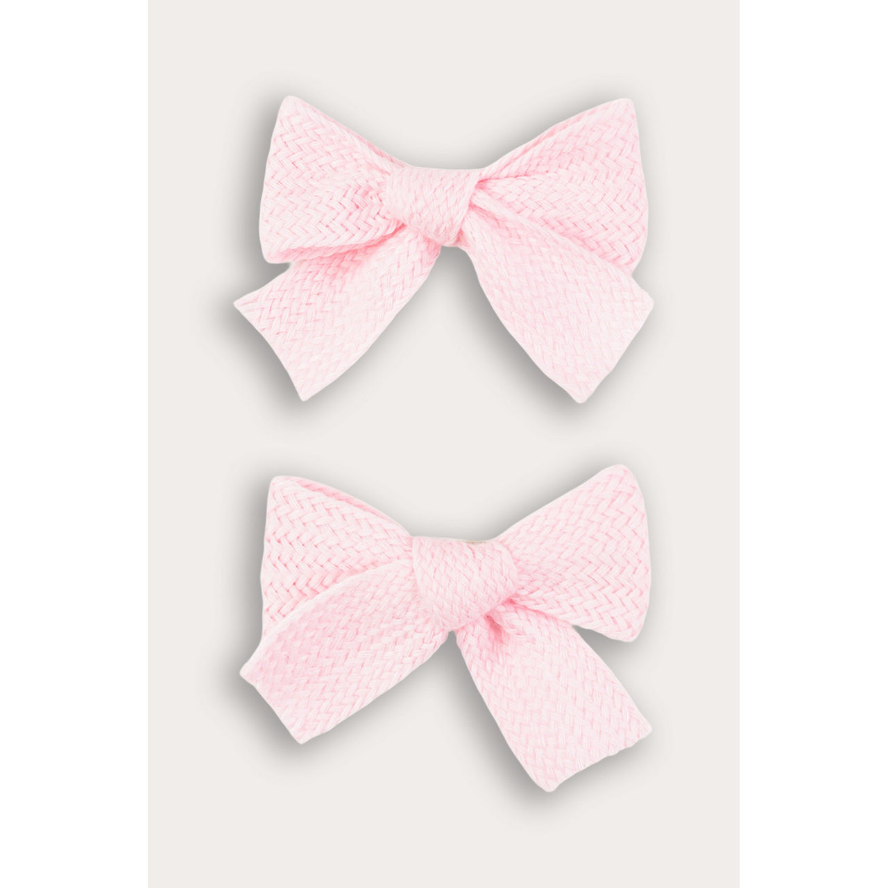 2PK Cotton Bow Clip