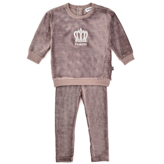 Baby Velvet Crown PJ