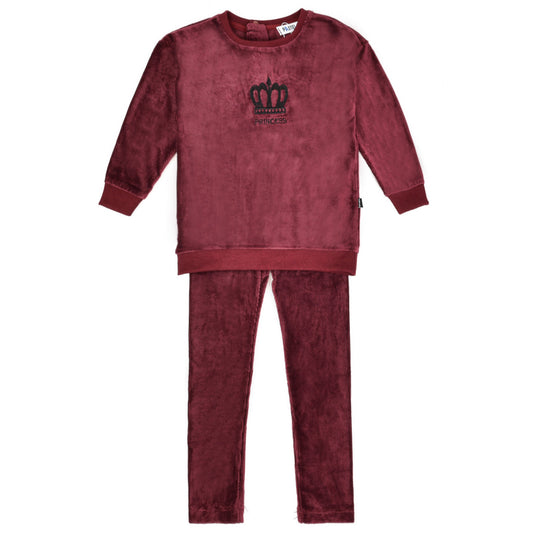 Baby Velvet Crown PJ