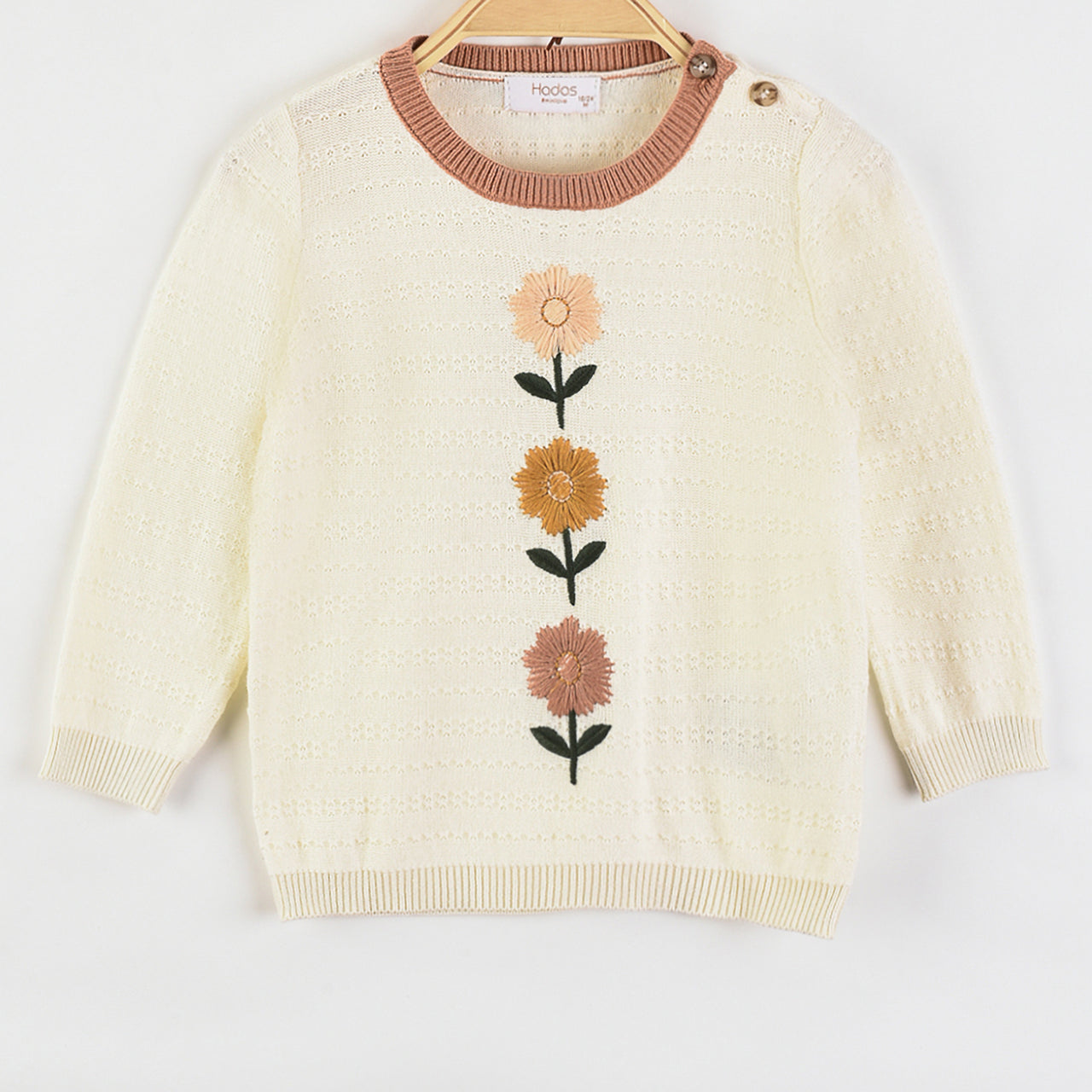 Hadas Baby Floral Knit Sweater