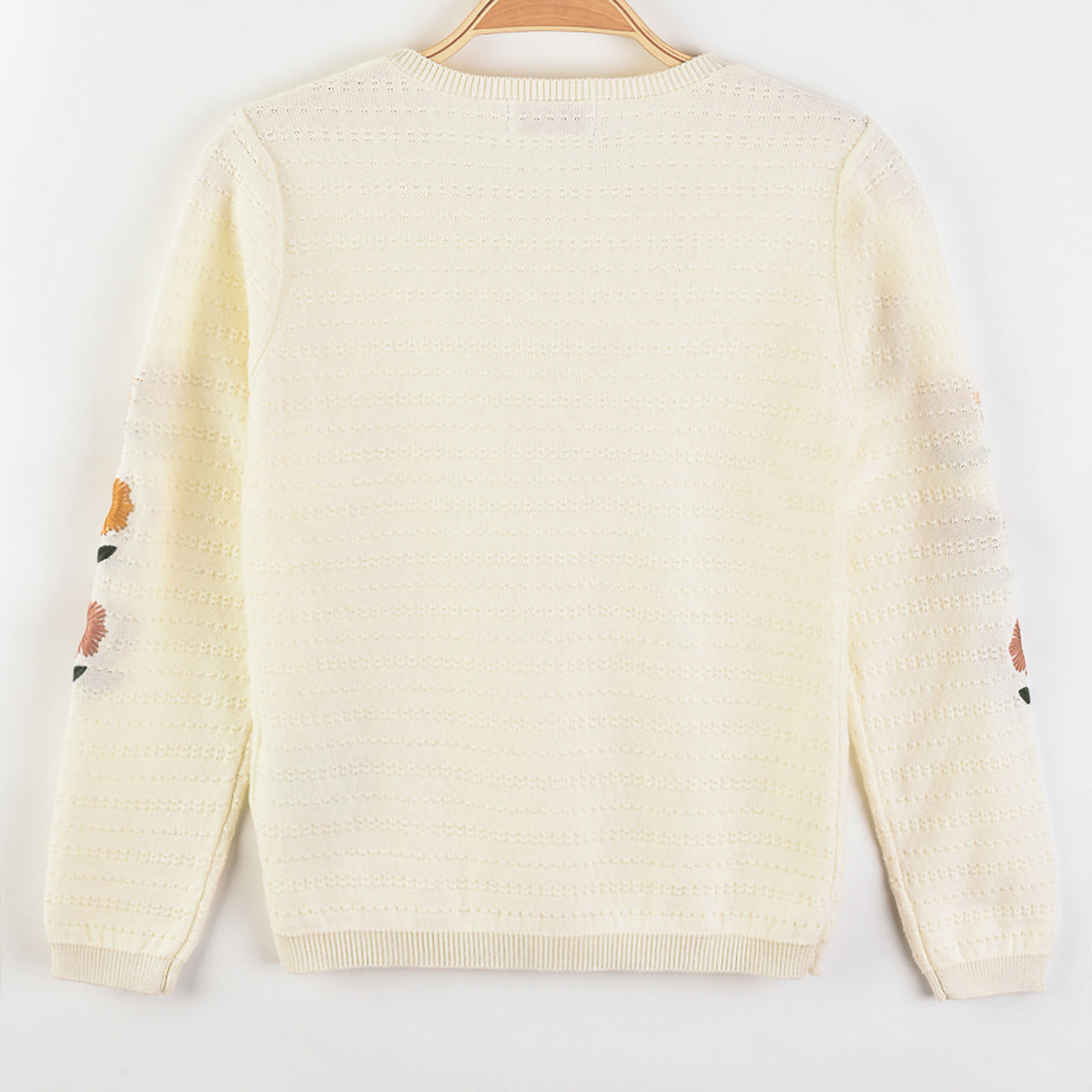 Hadas Floral Knit Sweater