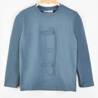 Skateboard Print Shirt