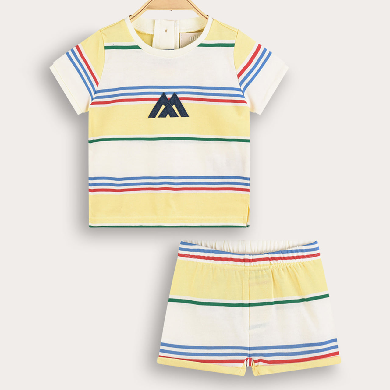Melange Striped Set