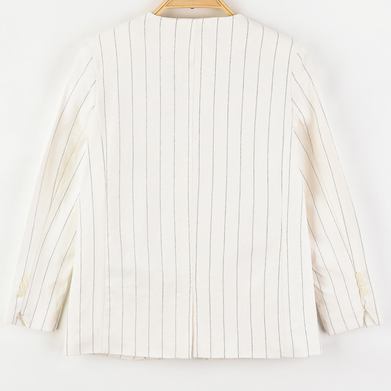 Hadas Striped Linen Blazer
