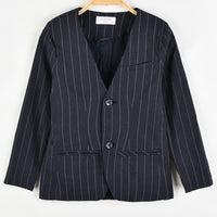Hadas Striped Linen Blazer