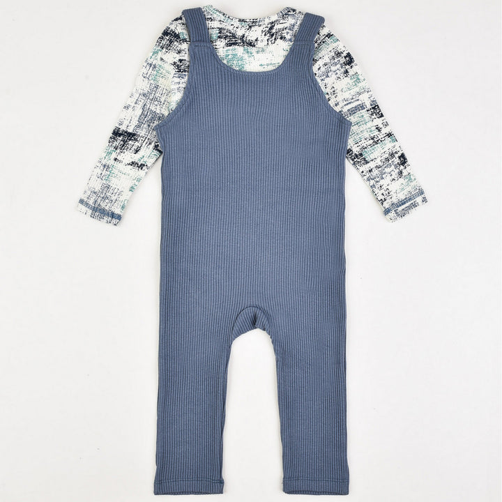 Melange Embroidered Collar Sweater