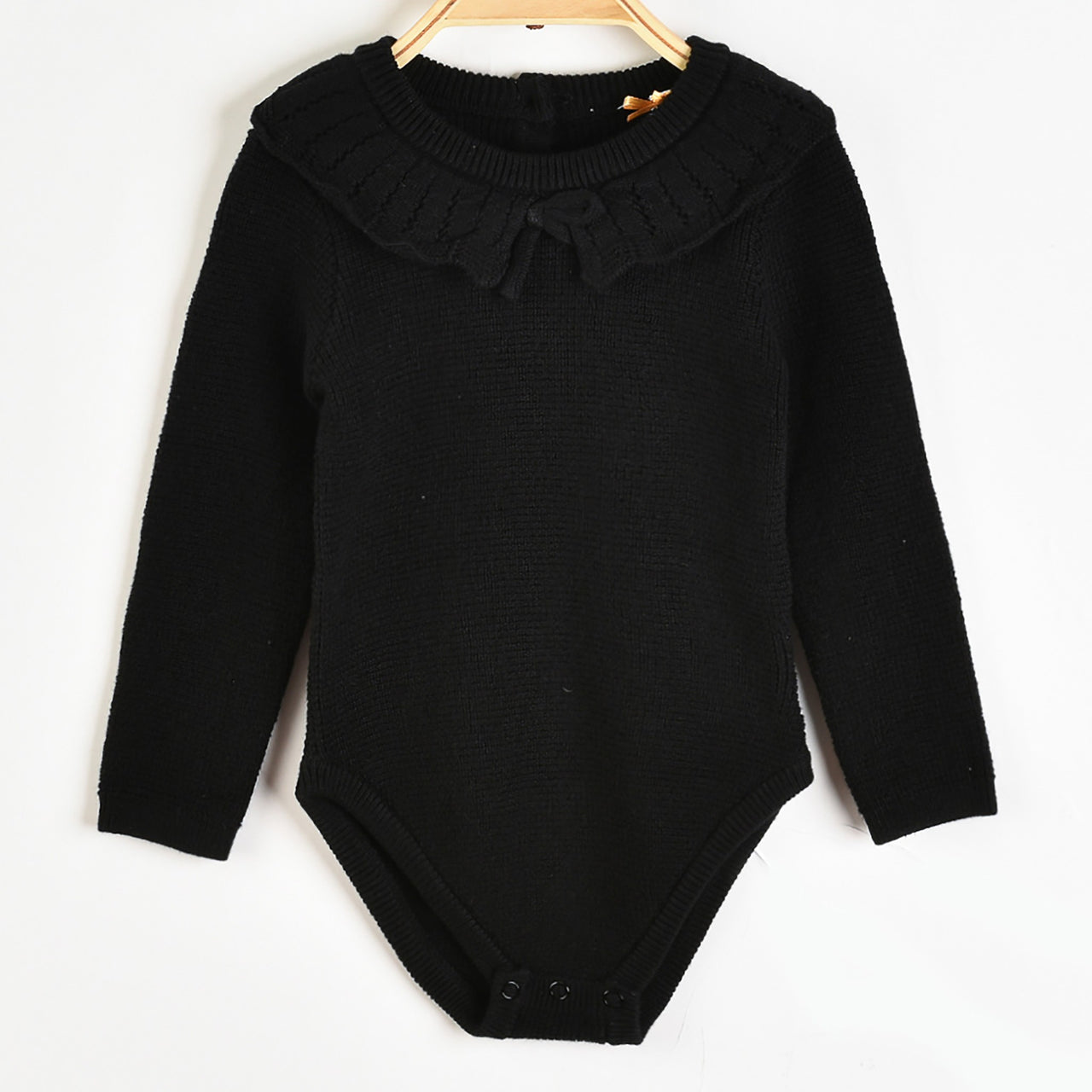 Knit Collared Onesie