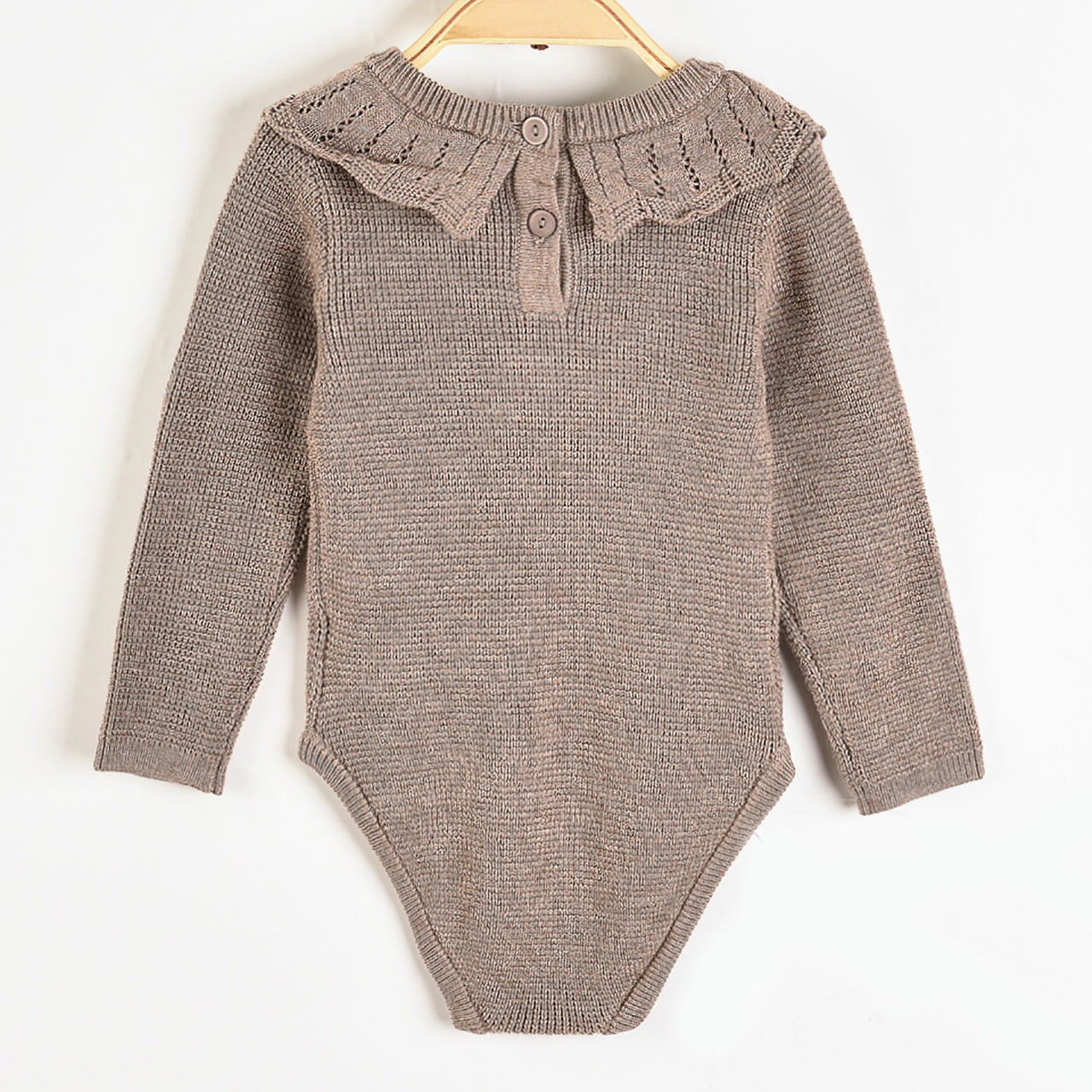 Knit Collared Onesie