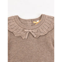 Knit Collared Onesie