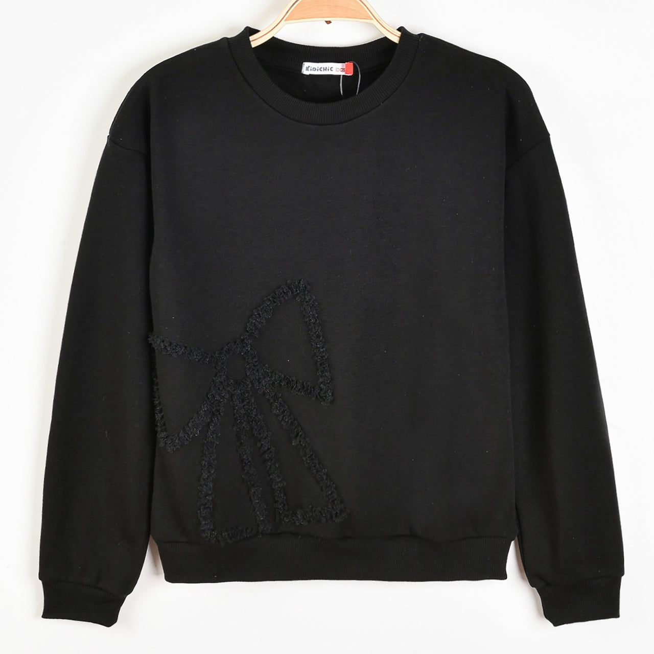 Ruffle Bow Sweatshirt