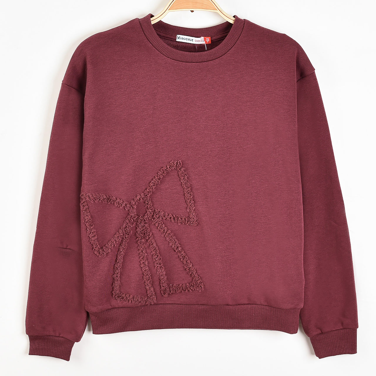 Ruffle Bow Sweatshirt