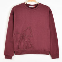 Ruffle Bow Sweatshirt