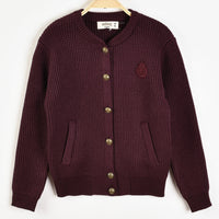 Melange Knit Logo Sweater