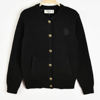 Melange Knit Logo Sweater