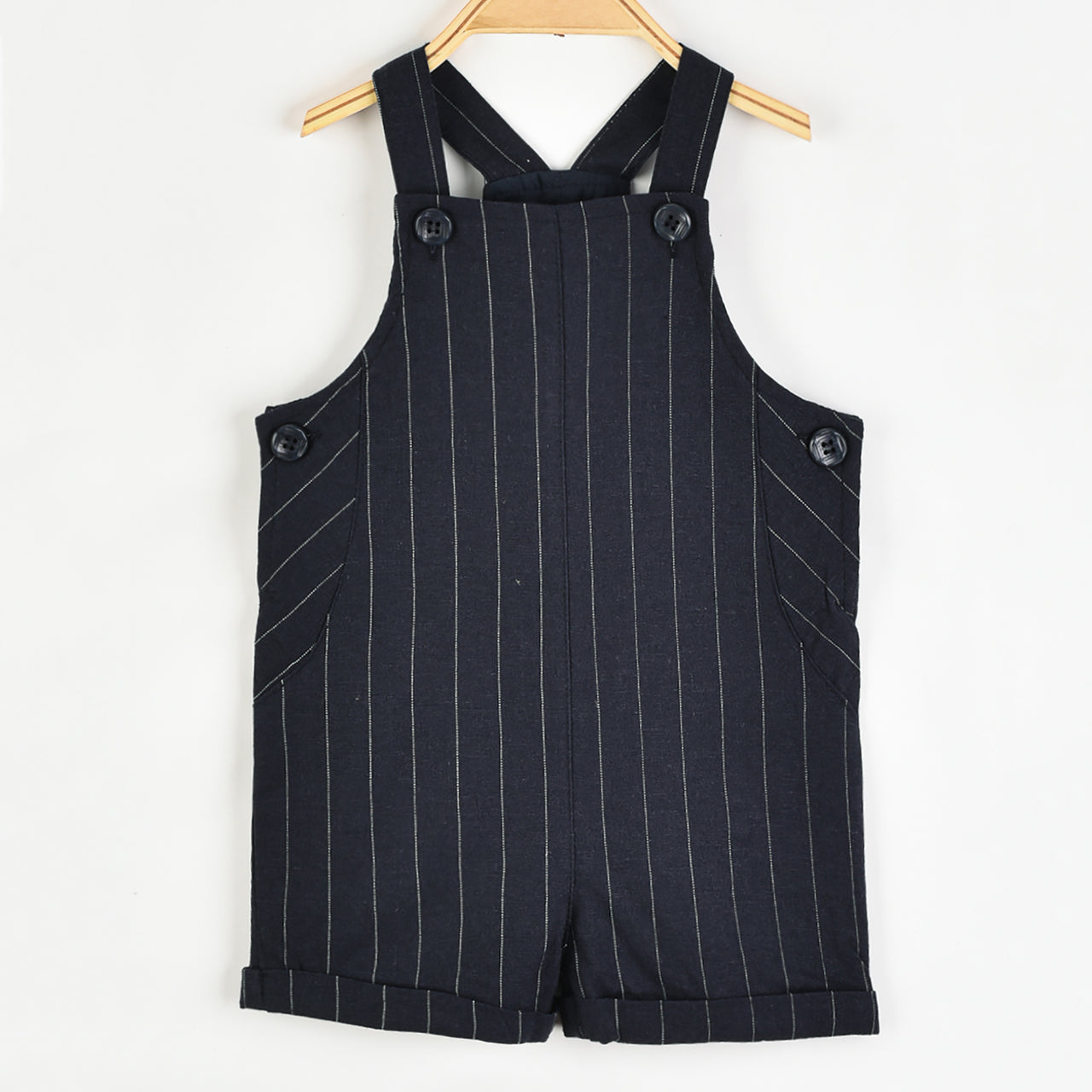 Hadas Linen Striped Overall