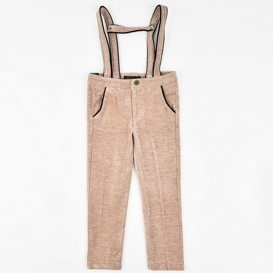 Melange Knit Overall