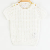 Hadas Baby Knitted Lace Top