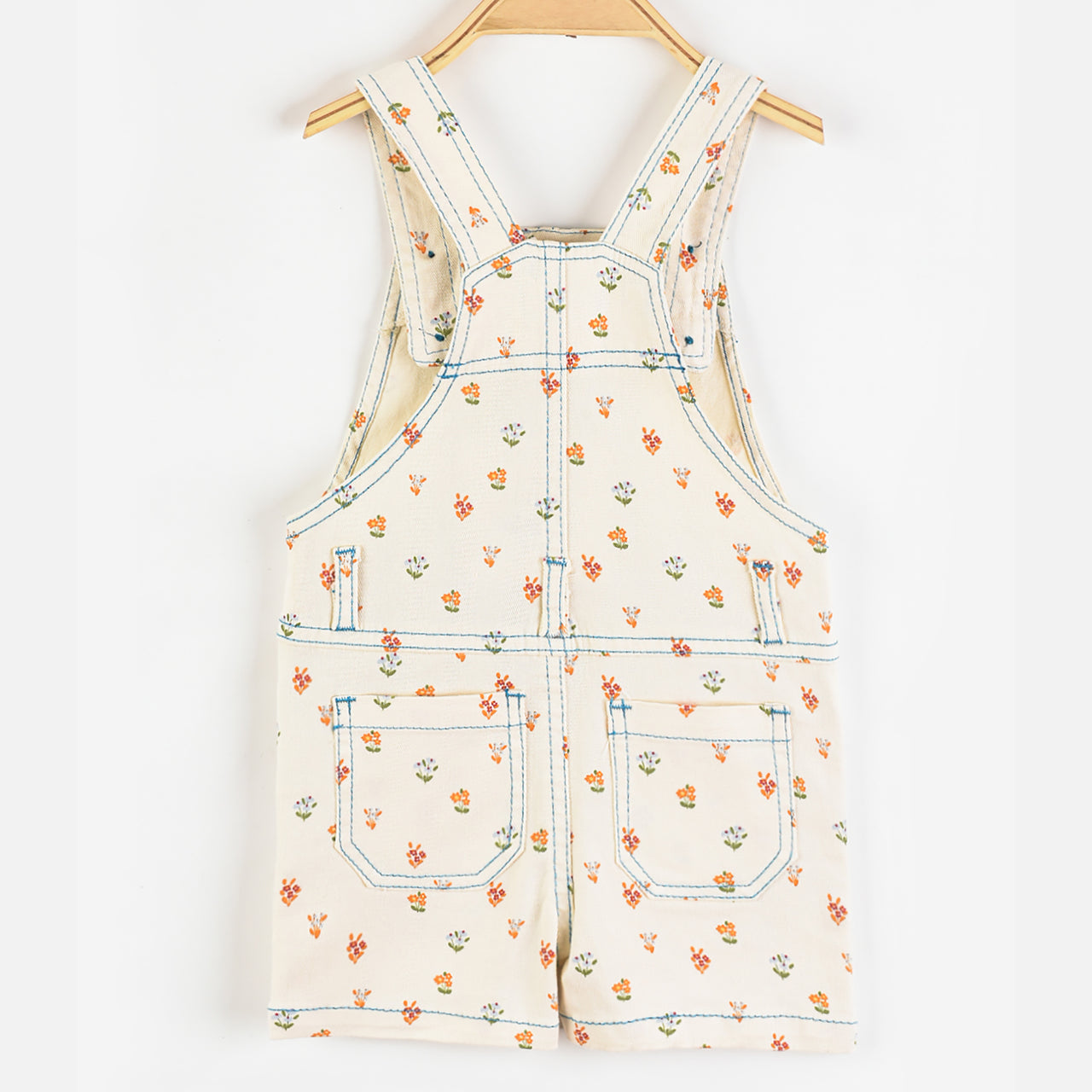 Hadas Floral Drill Overall