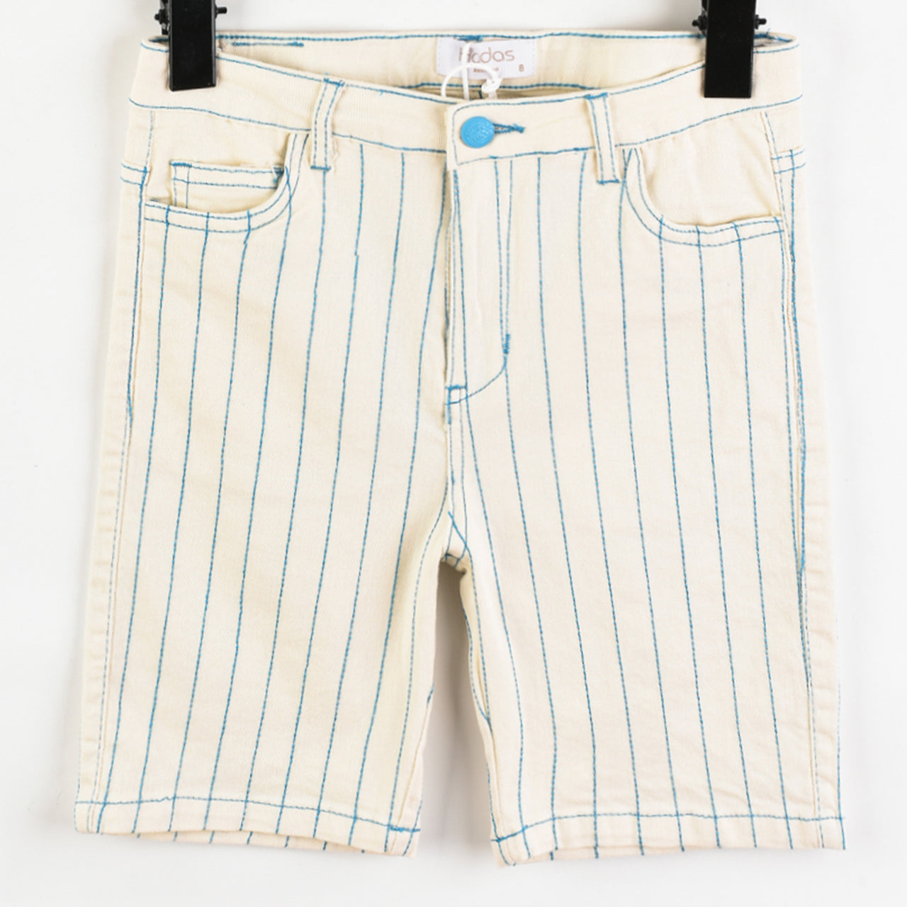 Hadas Stripe Drill Shorts
