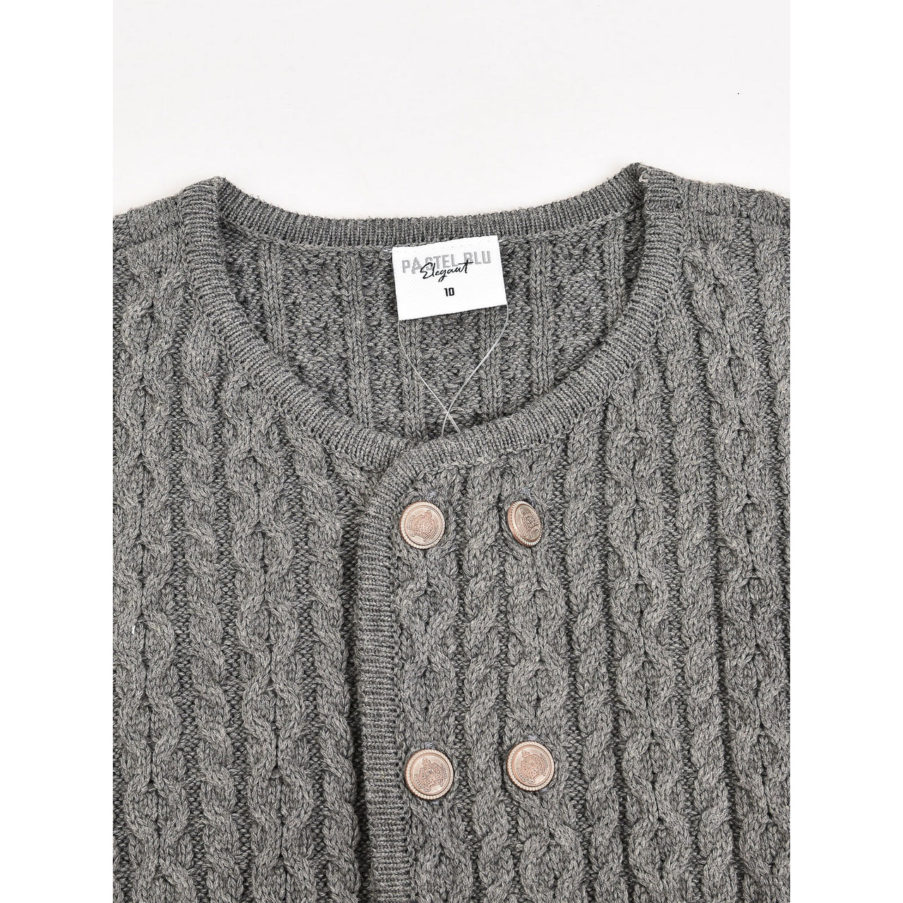 Kidichic Bellamy Braided Cardigan