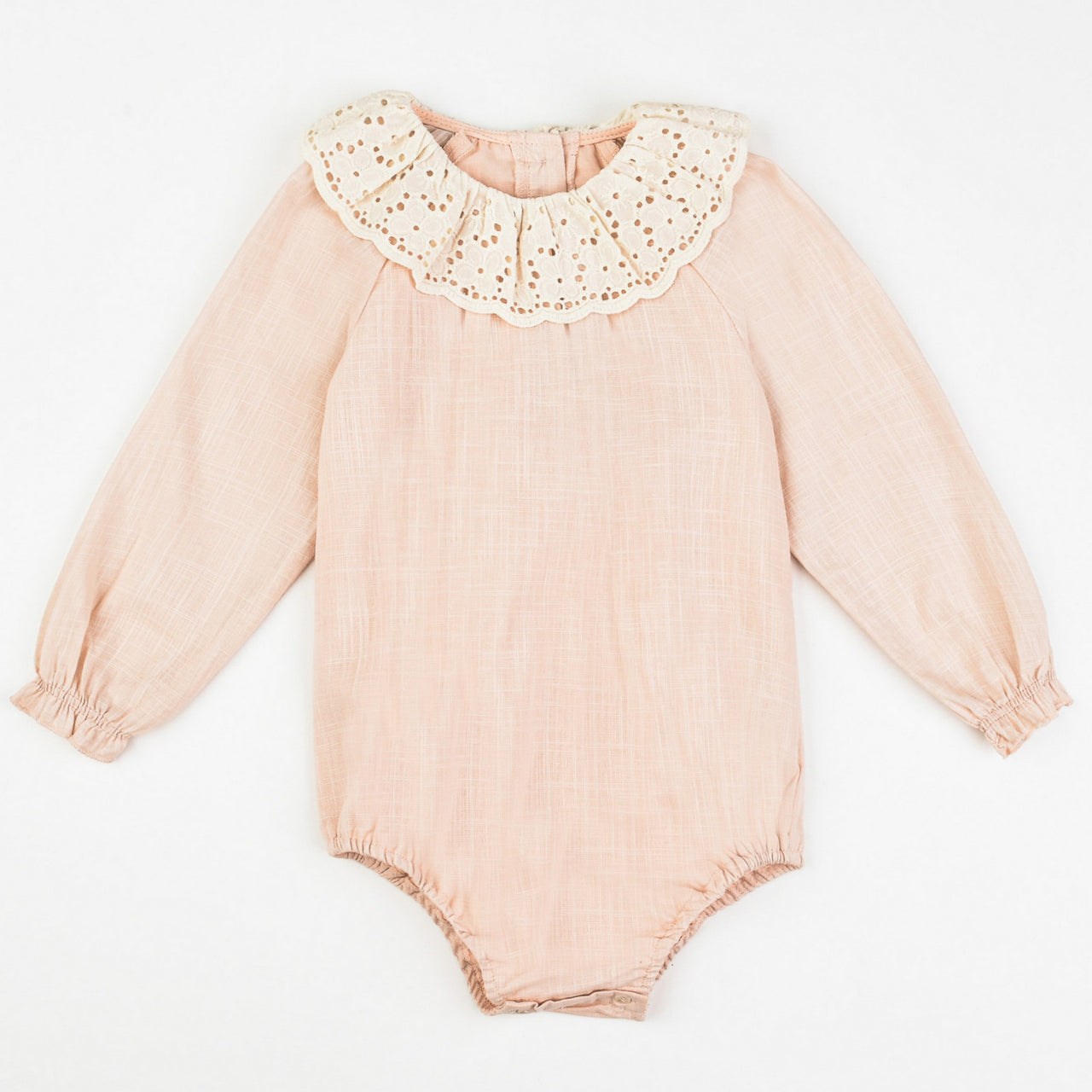 Hadas Lace Collar Baby Onesie