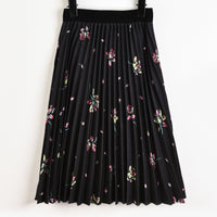 Melange Floral Print Skirt