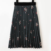 Melange Floral Print Skirt